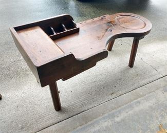 Cobbler's Bench, Great pot smokers table!
