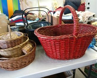 Antique Basket, misc. baskets