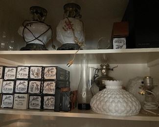 lamp parts in closets