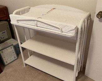 baby changing table