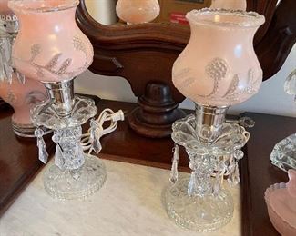 antique dresser lamps
