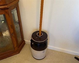 butter churn crock
