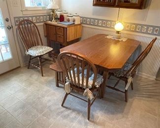 oak kitchen table