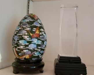 Glass egg