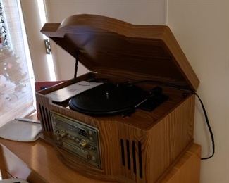 Radio, record player