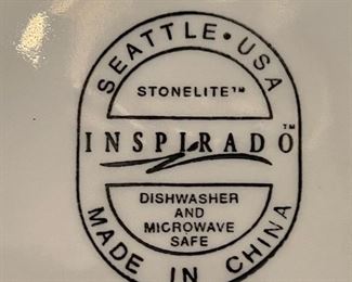 Stonelite Dinnerware; Inspirado