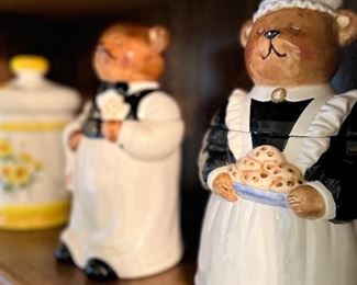 Large selection of cookie jars 