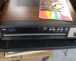 RCA Selectavision with movies