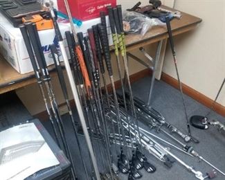 Lots of Golf Clubs
