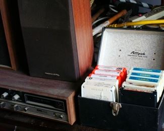 8 track and tapes