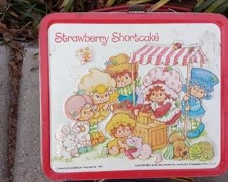 strawberry shortcake lunchbox
