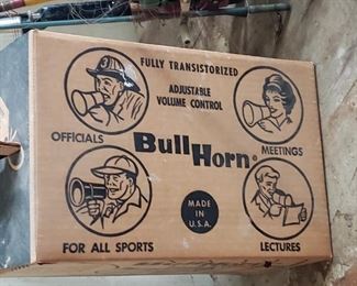 New Birds Egg   Blue Bull Horn (New in Box) straight from the 1970's . 