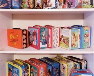 Classic   70's -80's Metal Lunch Boxes. (Cool Kids only need apply.)