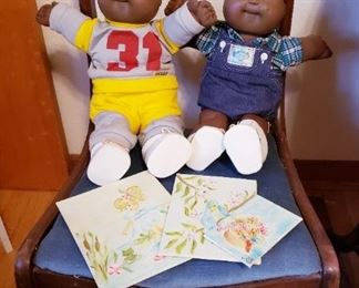 Twins, Basil... TWINS cabbage patch