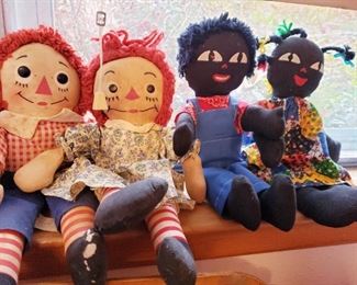 raggedy anne andy black americana