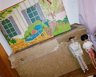 midge ken barbie hosue