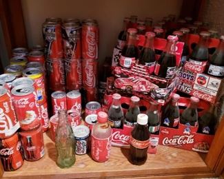 Seriously a lot of Coca-Cola Stuff. coke
