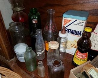 mrs butterworth vintage bottles