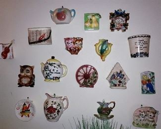 Lovely Antique Wall Pockets