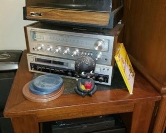 Vintage Stereo and Record players, equipment electronics
