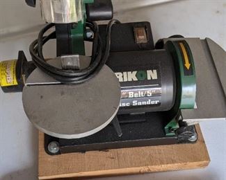 RIKON 1" Belt/ 5"Disc Sander