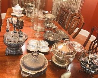 IMPORTANT: Sale is also on Friday by appointment only. Call for location. Sterling and silver plated items.