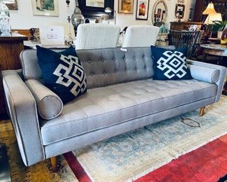 MCM Grey Sofa