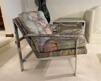 Cy Mann MCM Chrome Lounge Chair (Photo 1 of 4) 