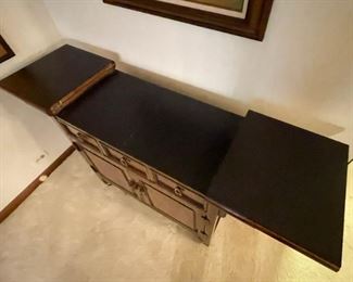 Century Furniture Asian Style Flip-Top Server / Bar Cabinet (Photo 3 of 3) 