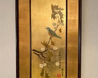 Asian Bird Painting / Artwork 