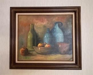 Still Life Painting / Artwork, Signed by Artist (Photo 1 of 2)