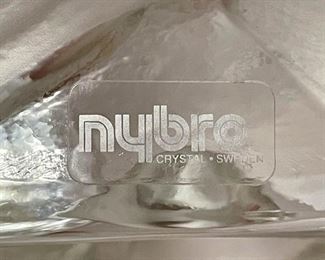 Nybro Crystal Eagle Figurine (Photo 3 of 3)