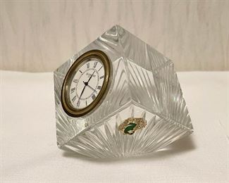 Waterford Crystal Desk Clock (Photo 1 of 2)
