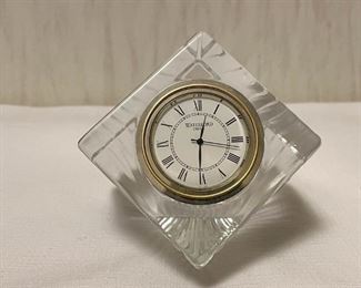 Waterford Crystal Desk Clock (Photo 2 of 2)