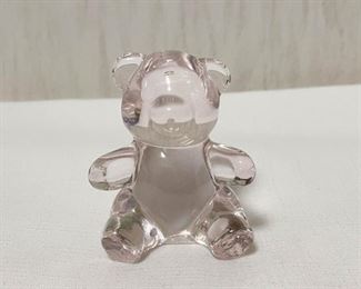 Oneida Crystal Teddy Bear Figurine (Photo 1 of 2)