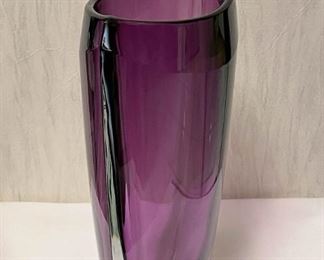 Waterford Crystal Purple Vase (Photo 2 of 3)