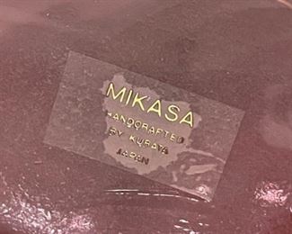 Mikasa Swirl Glass Vase (Photo 2 of 2)