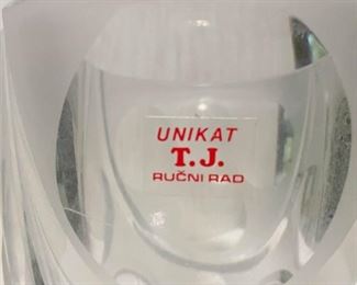 Unikat Crystal Vase (Photo 2 of 2)