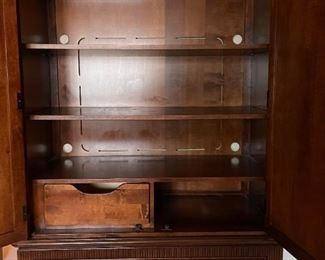 Matching Armoire / Wardrobe with Drawers (Photo 2 of 3)