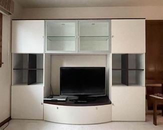 Contemporary Lighted Entertainment Center (Photo 1 of 2)