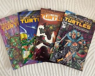 Vintage Comic Books (Teenage Mutant Ninja Turtles)