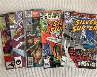 Vintage Comic Books (The Silver Surfer)