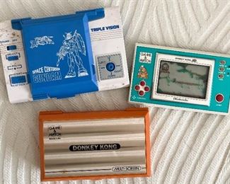 Vintage Handheld Video Games