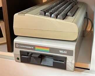 Vintage Commodore 64 Computer, Commodore 1541 Floppy Disk Drive (Photo 1 of 2)