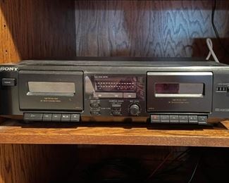 Sony Double Cassette Player