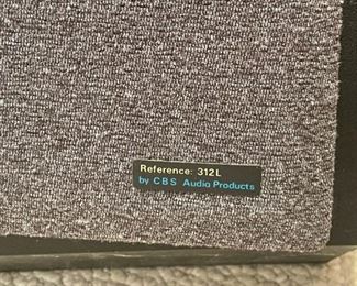 Pair of CBS Audio Products Floor Speakers (Photo 2 of 2)