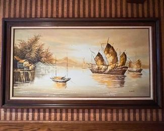 Framed Artwork / Painting, Signed by Artist (Photo 1 of 2)