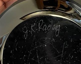 Art Glass Paperweight, Signed (Photo 2 of 2)