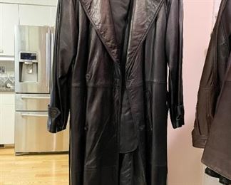 Long Leather Coats