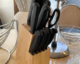 Cutlery / Knife Set with Storage Block